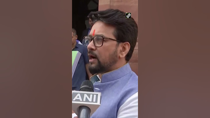 It is unfortunate Rahul Gandhi is an MP: Anurag Thakur
