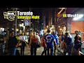 Saturday Night Toronto! October 2 2021 4k video walk along King St seeing patios & people!