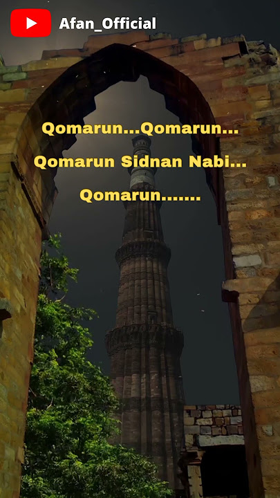 Qomarun Sidnan Nabi #shorts #trending #video