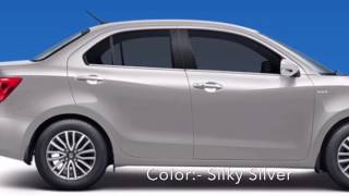 Maruti Suzuki Dzire Colors (Colours) 2017