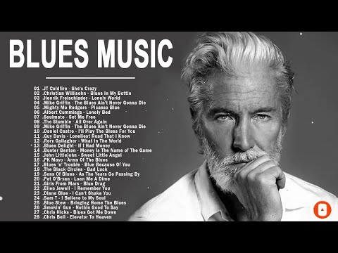 Relaxing Blues Music - Greatest Blues Rock Songs Of All Time - Slow Blues Blues Ballads Music