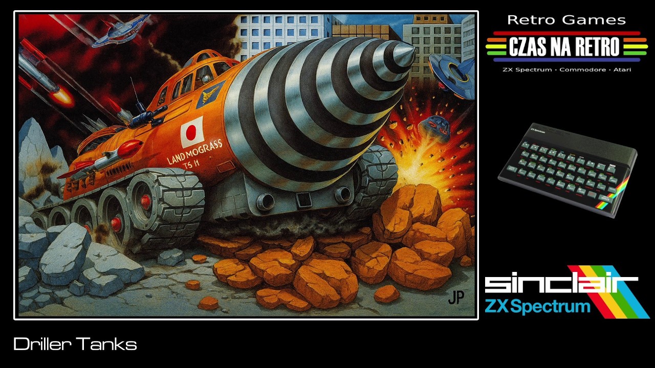 K Driller Tanks (1983) - ZX Spectrum - YouTube