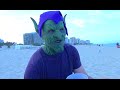 Green Goblin&#39;s Vacation! Real Life Spider-Man Parody