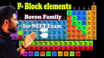 p - Block Elements NEET 2024 | Boron Family | @CHEMISTRYTEACHu