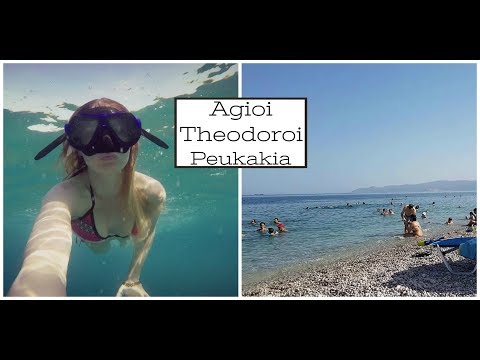 Agioi Theodoroi - Peukakia (Greece) VLOG Summer 2017