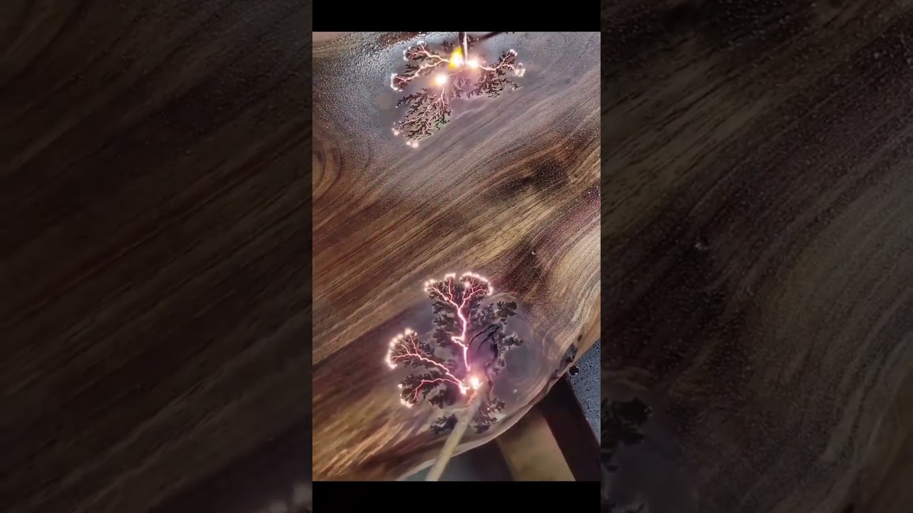Mesmerizing Electric Wood Burning Art 