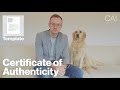 How to create a certificate of authenticity tutorial  template