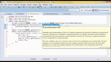 Traveling Salesman Problem (01) + Genetic Algorithms (03) - JAVA Prototype Project