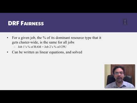4   6   3 6 Scheduling  Dominant Resource Fair Scheduling 00 08 27