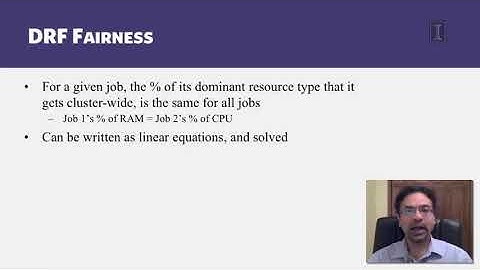 4   6   3 6 Scheduling  Dominant Resource Fair Scheduling 00 08 27