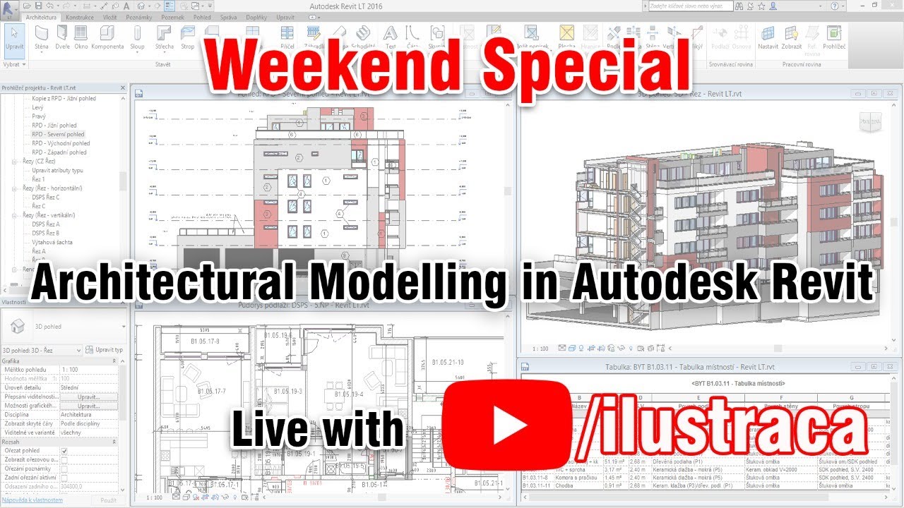 Weekend Special: Architectural Modelling in Autodesk Revit- Live Session 1