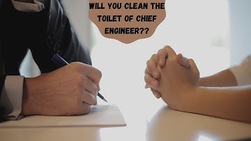 Trainee Marine Engineer Interview {S1.E6}