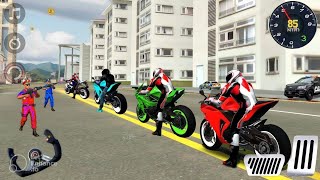 Xtreme Motorbikes Simulator - Best Bike Driver Open World - Android GamePlay#3 screenshot 2
