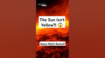 🚨 Space Myth Busted: The Sun Isn’t Yellow?! 😱🌞#shorts #space #mythbusting #spacemyths #sun #myth