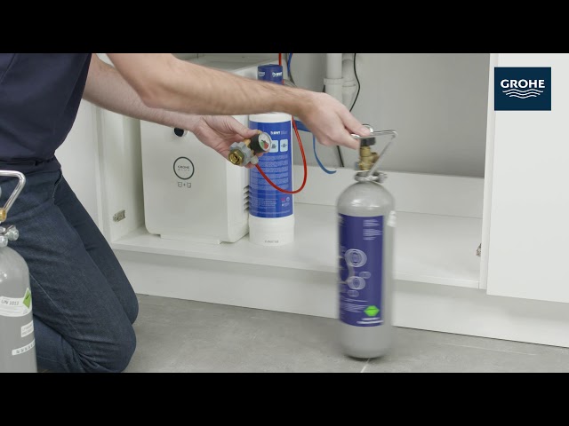 How To – Use the GROHE Blue Fizz Cleaning Powder 