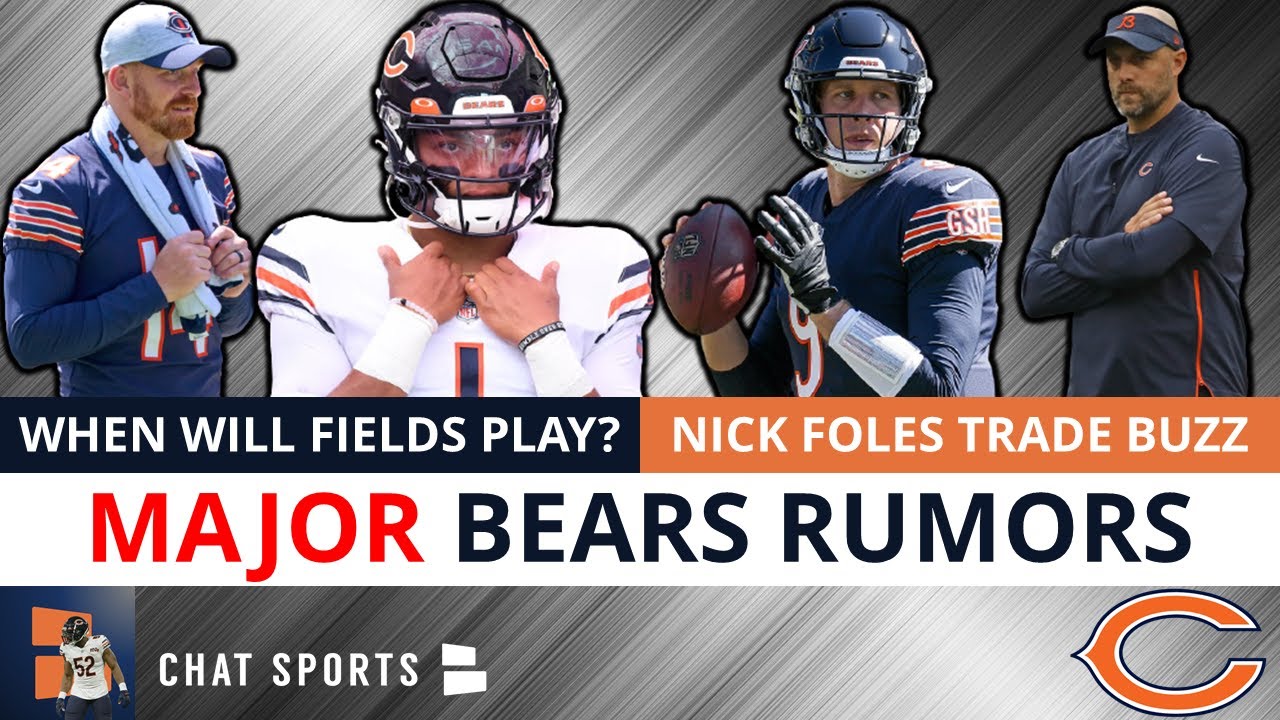 Nick Foles Trade? Chicago Bears Rumors On Andy Dalton, Matt Nagy