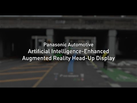 Panasonic Automotive Artificial Intelligence-Enhanced Augmented Reality Head-Up Display