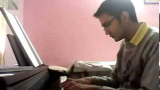 abhi kuch dino se piano cover dil toh baccha hai ji by angad kukreja