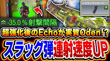 【もはやOden】超大幅強化によりEchoが『スラッグ弾 連射速度UP』され、覇権武器相手でもボコせるレベルにww【CODモバイル】