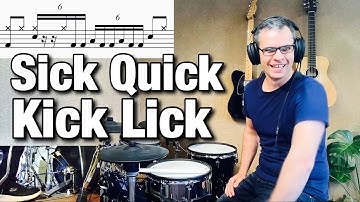 Sick Quick Kick Lick | Drum Lesson by Dex Star