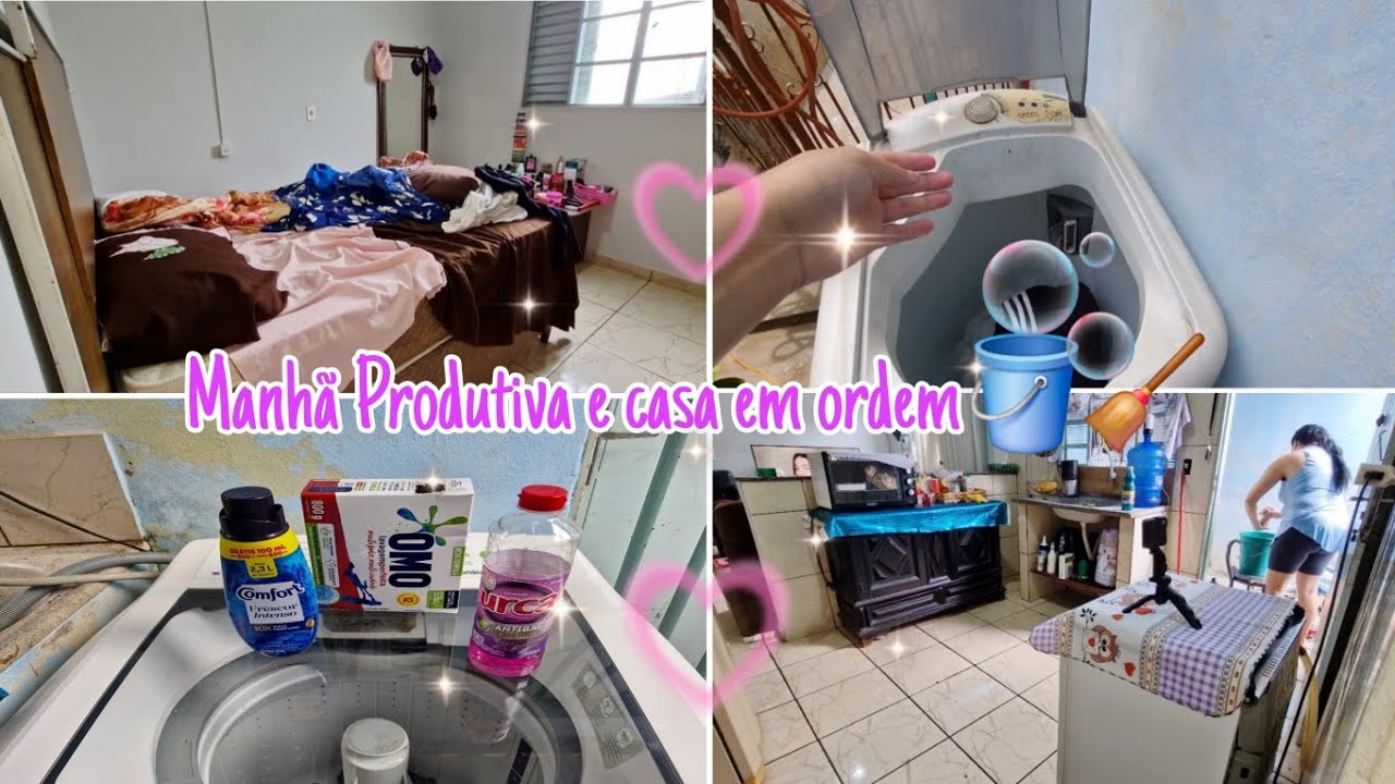 Rotina da Manhã:Casa bagunçada e roupas para lavar🪣🫧|UM CAOS😱