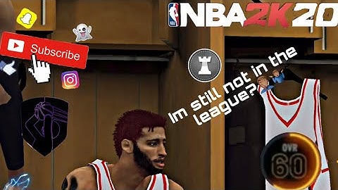 NBA 2K20 IOS/My Career EP 1- 1st Game!!
