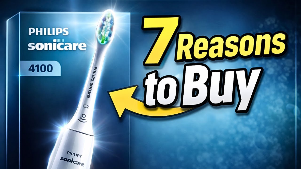 7 Reasons To Buy: Philips Sonicare 4100 Series Electric Toothbrush | Best Electric Toothbrush