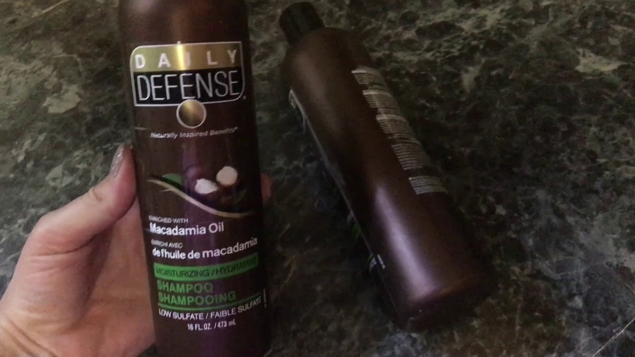 Daily DefenseMacadamia OilSHAMPOO & CONDITIONER 💁🏼(Dollar Tree Review