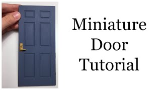Miniature Door Tutorial [CC]
