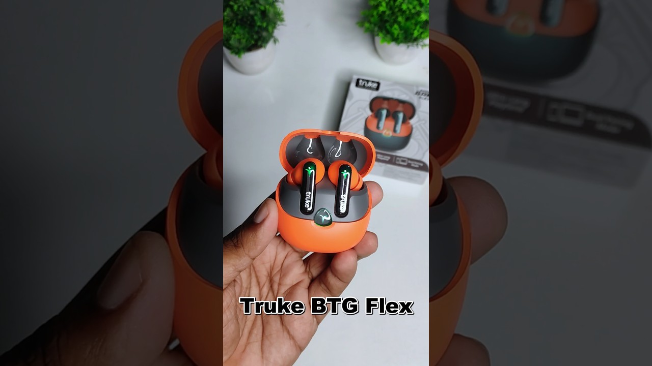 Truke BTG Flex Earbuds with 60 Hrs Playtime, Dual Pairing, 4 Mics ENC🔥⚡ 