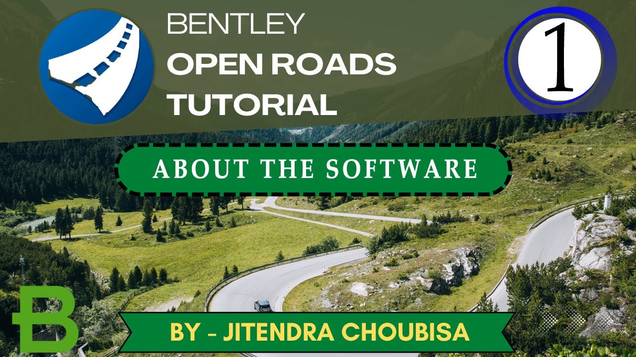 OpenRoads Designer 01 Introduction To The Software Course YouTube