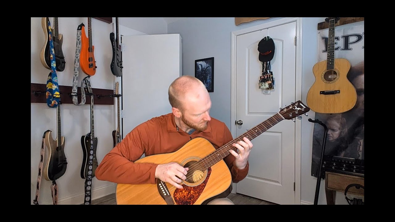 Rehab and Cleanup for a Yahama F325 Pawn Shop Acoustic