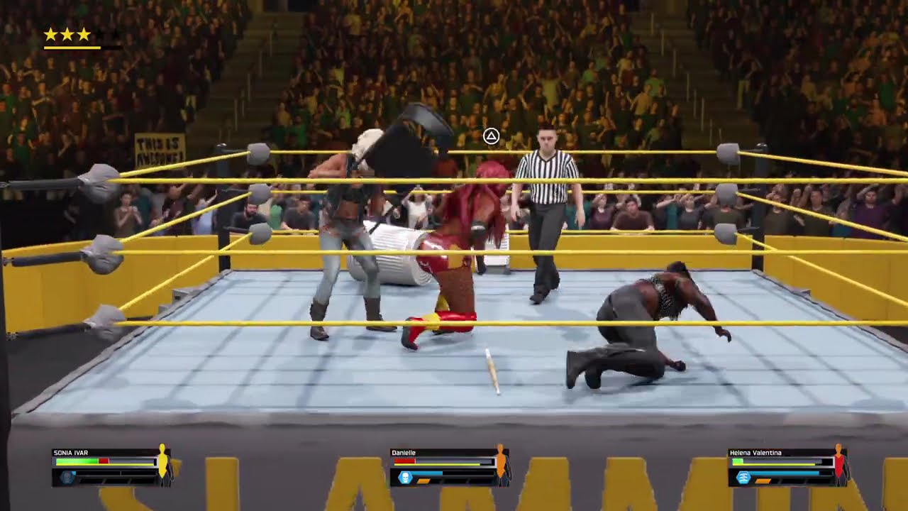 Slammin' Sunday - Danielle Vs Sonia Ivar Vs Helena Valentina