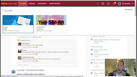 How to view my grades on Schoology (Student view)