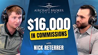 How Nick Retterer Earned $16K+ as an Aircraft Broker - Side Hustle for CFI's (ABA Podcast S.1 Ep.1)