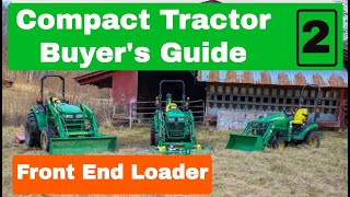 #119 john deere compact tractor buyers guide front end loader fel e2
