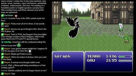 FF6 T-Edition translation patch testing! (Part 9: Starting from new esper battles + Sealed Cave)