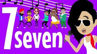 Number 7 Song - learn to recognise the number 7 with this fun song for kids!