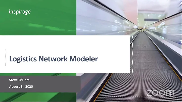 2020 OTM SIG Webinar: Logistics Network Modeler (LNM) by Steve O'Hara, Inspirage