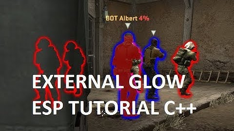 CSGO EXTERNAL HACK TUTORIAL C++ PART 4 (GLOW ESP HACK)