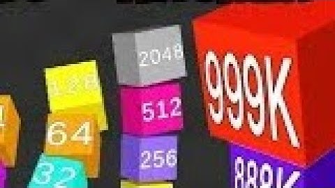 Cube Arena 2048: Merge Numbers (Part 02) Math Number Game ) Mobile Games