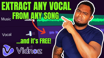 How to extract vocals from ANY song with Vidnoz AI Vocal Remover