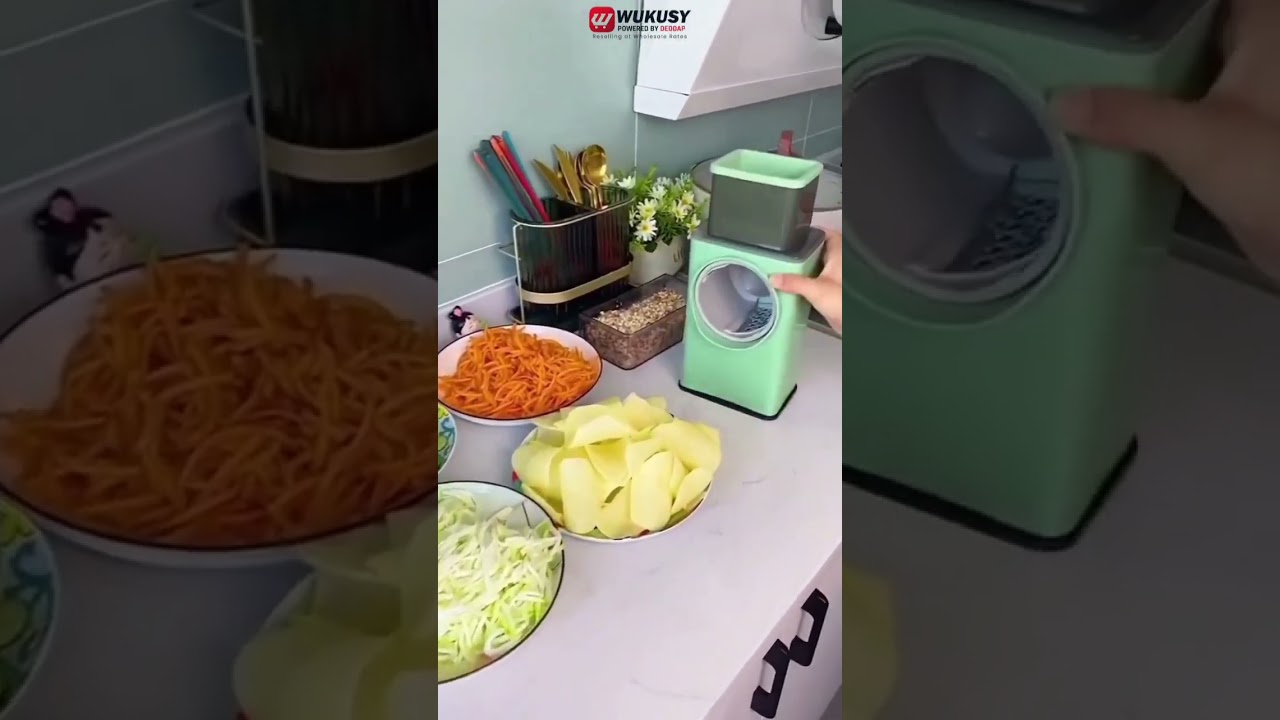 🔪 Slice Like a Pro – 6-Blade Stainless Steel Vegetable Chopper! vegetable_cutter_with_6blades