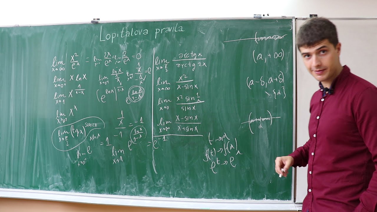 Lopitalova pravila - primeri