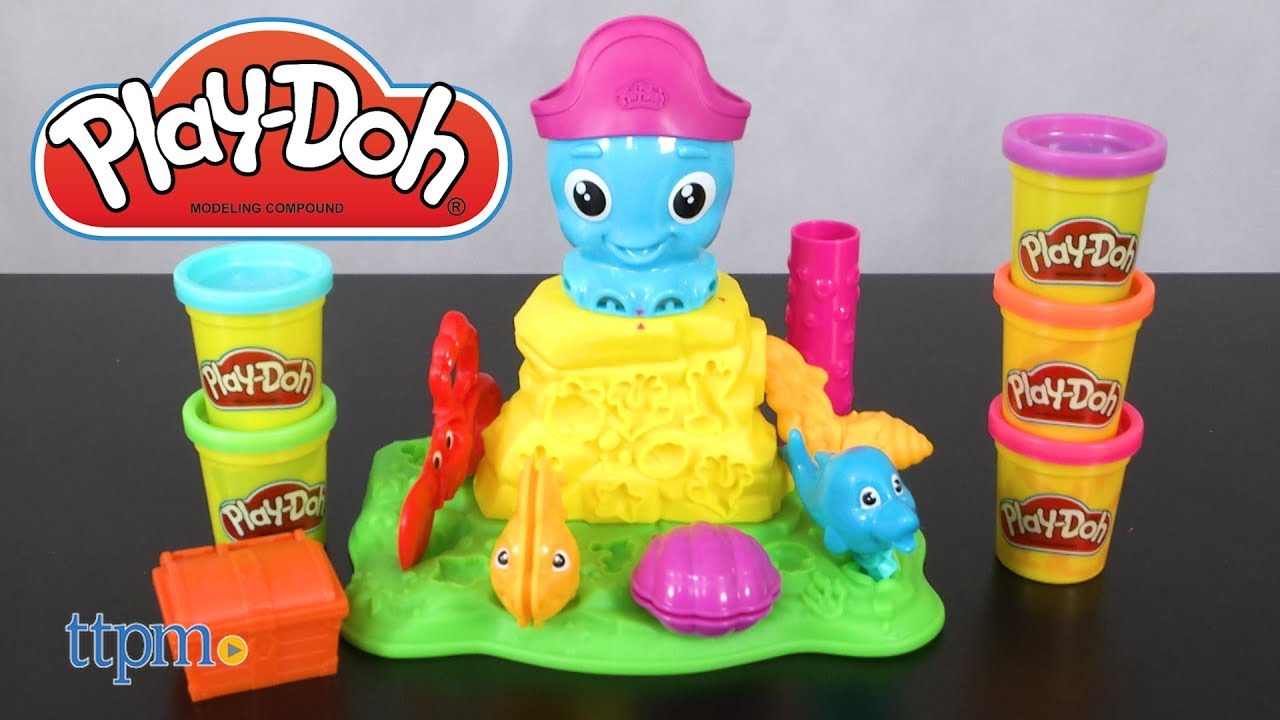 New Play Doh Sets - Cranky The Octopus + Wavy The Whale Playset