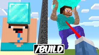 I Cheated Using \/\/build in Minecraft