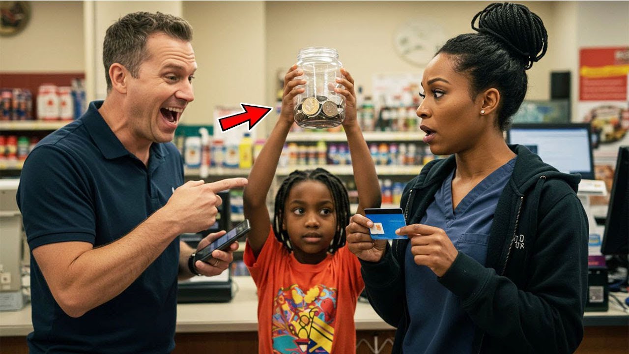 Black Doctor’s Card Declined at Pharmacy – Then a Little Girl With Coins Stunned Everyo