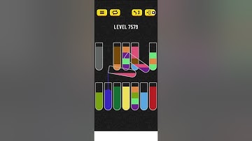 water sort puzzle level 7579
