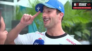Daniel Ricciardo post sprint qualification interview | 2024 Miami Grand Prix