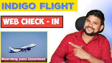 Indigo flight web check in ✅ kaise kare । How to do Web check in indigo online boarding pass 🔥